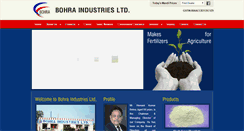 Desktop Screenshot of bohraindustries.com